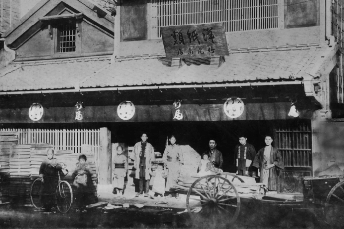 店舗風景（1910年頃）