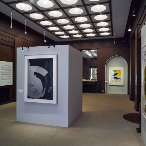 2021（令和3）年 「20世紀のポスター［図像と文字の風景］――ビジュアルコミュニケーションは可能か？」展（於：東京都庭園美術館）photo KOJI HONDA